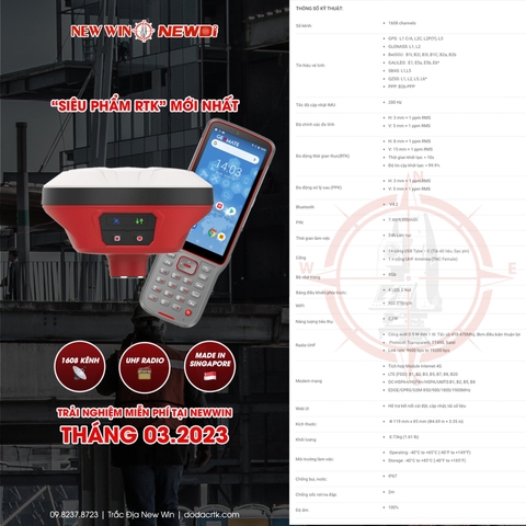Máy RTK Geomate SG5