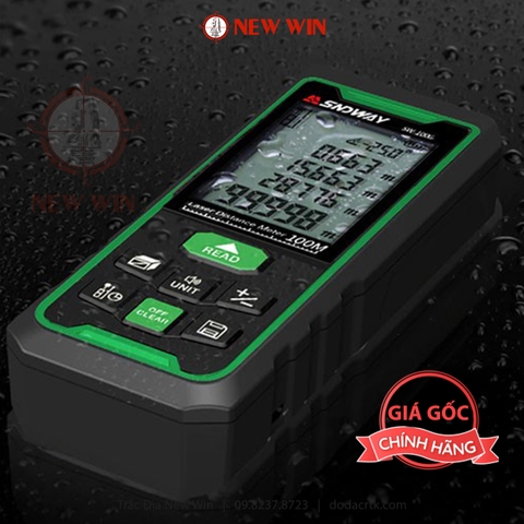 Máy đo khoảng cách laser tia xanh SNDWAY SW-100G
