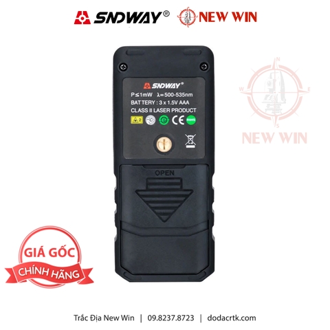 Máy đo khoảng cách laser tia xanh SNDWAY SW-100G