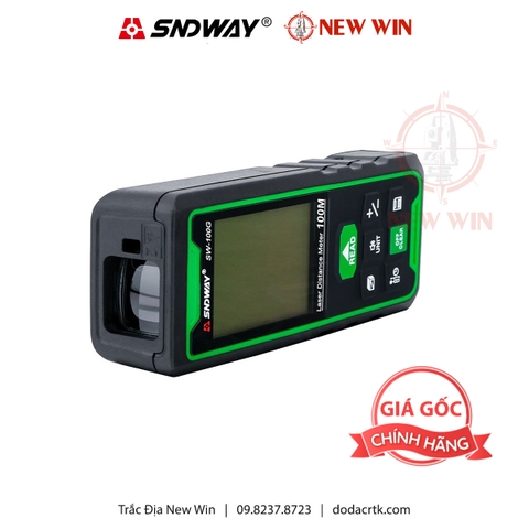Máy đo khoảng cách laser tia xanh SNDWAY SW-100G