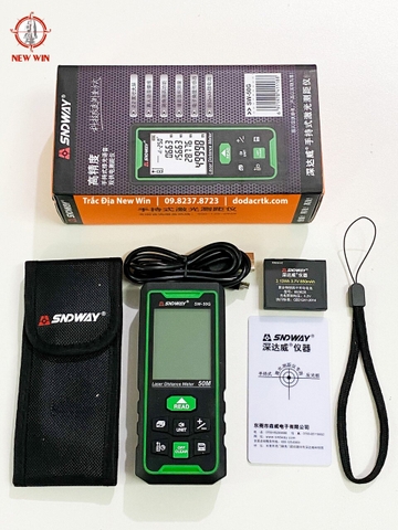 Máy đo khoảng cách laser tia xanh SNDWAY SW-50G