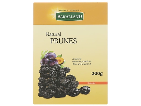 Quả Mận Sấy BAKALLAND - Dried PRUNES 200g - PORLAND