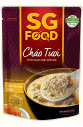 Cháo tươi Sài Gòn Food Thịt Thăn bằm & Bí đỏ 270g