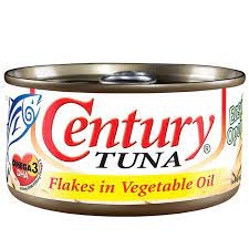 Cá Ngừ ngâm dầu thực vật Century Tuna hộp 170g