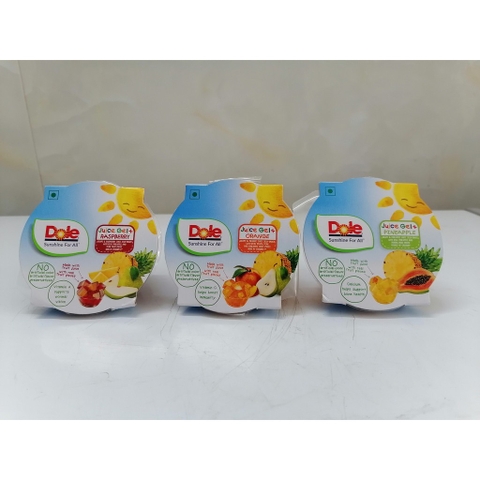 Nuoc ep trai cay Fruit Bowls Dole 113g Đào tươi