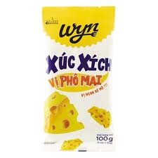 Sản phẩm Xúc xích phô mai Wyn 100G