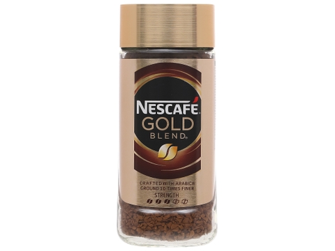 Cà phê hòa tan Nescafé Gold® Blend Arabica nguyên chất 100g NK Anh