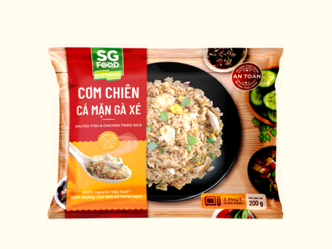 CƠM CHIÊN CÁ MẶN GÀ XÉ SGF 200g