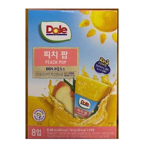 Túi Nước kem tuyết Dole Peach 62ml - Đào