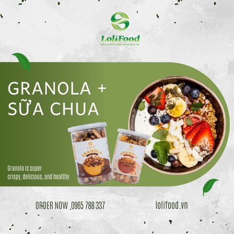 Granola là gì? Granola có tốt cho sức khỏe không?