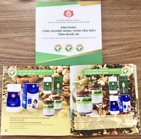NGŨ CỐC LOLIFOOD TỰ HÀO LÀ SẢN PHẨM CÔNG NGHIỆP NÔNG THÔN TIÊU BIỂU TỈNH NGHỆ AN 