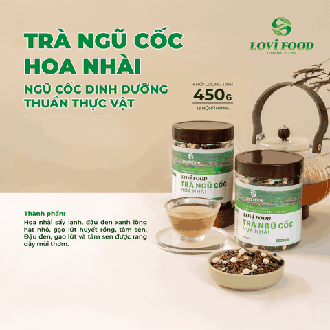 TRÀ NGŨ CỐC  HOA NHÀI