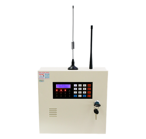 BÁO ĐỘNG, BÁO CHÁY CHUYÊN DỤNG 16 VÙNG PSTN + GSM/GPRS, MODEL: KS-858G