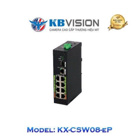 Switch KBVISION KX-CSW08-eP 8-port 10/100Mbps ePoE