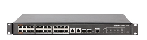 24 port 10/100Mbps PoE Switch DAHUA PFS4226-24ET-240