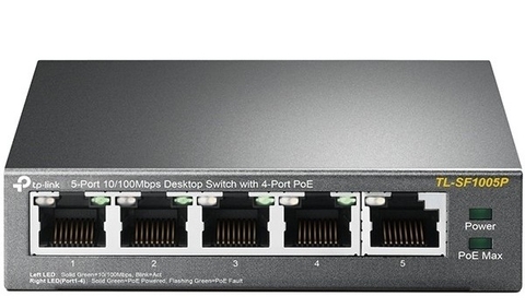 Switch TP-LINK TL-SG1005P 5-Port Gigabit with PoE Desktop