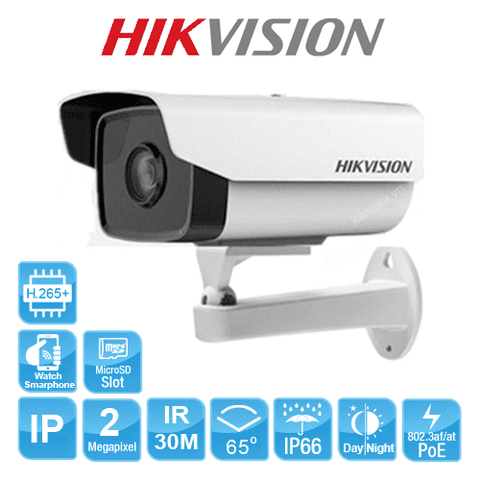 Camera IP hồng ngoại 2.0 Megapixel HIKVISION DS-2CD2T21G0-I
