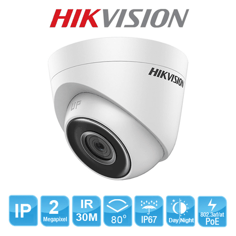 Camera IP Dome hồng ngoại 2.0 Megapixel HIKVISION DS-2CD1323G0E-I(L)