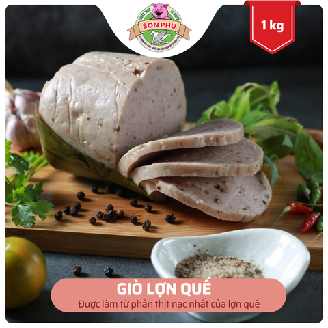 Giò lợn quế 1kg