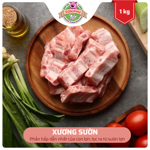 Sườn lợn trùn quế 1kg