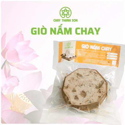 Giò nấm chay