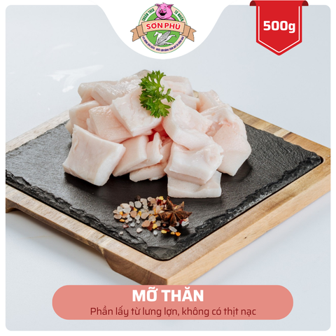 Mỡ thăn lợn quế 500gr