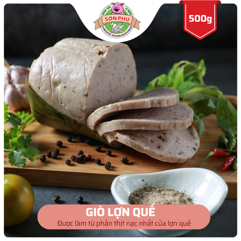 Giò lợn quế 500g
