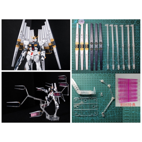 Phụ kiện lắp ráp EW 1/144 Expansion Fin funnel custom Floating Cannon cho RG NU RX93