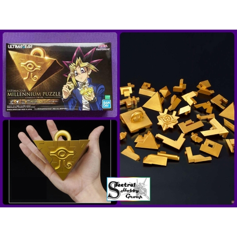Mô hình lắp ráp Mắt ngàn năm Yu Gi Oh Ultimagear Millennium Puzzle Yugi bandai
