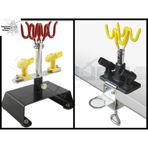 Dụng cụ Gác bút sơn đa năng Holder pen airbrush placement rack fixed table clamp bracket