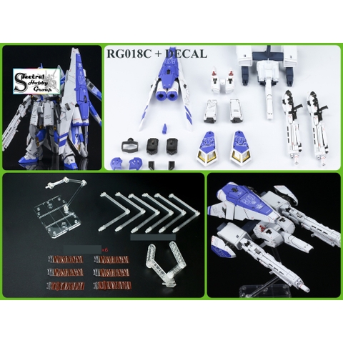 Phụ kiện mô hình EW HWS custom pack cho RG RX93 Hi-NU Hi Nu RG018C (sp không kèm gundam)