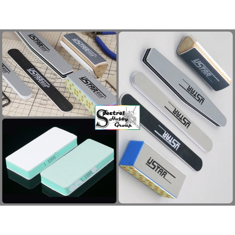 Nhám mịn ustar UA91605 #800 - 5000 / nhám 2 4 mặt 1000-4000