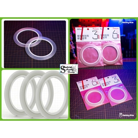 Dụng cụ băng dính cứng HOBBY MIO giúp kẻ line cho mô hình masking Hard Edge Engraving Tape