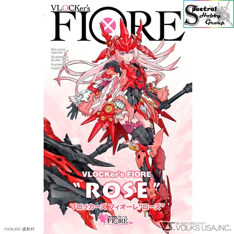 Mô hình nhựa lắp ráp Figure VLOCKer's FIORE ROSE Vlocker pretty girl PA