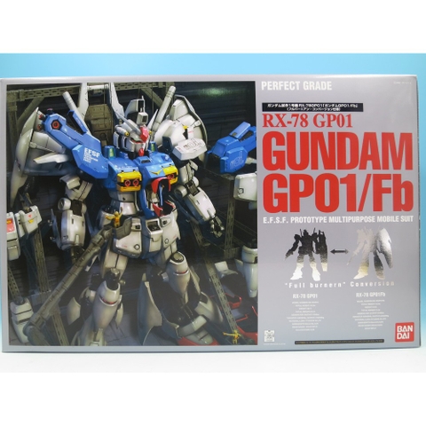 Mô hình lắp ráp PG 1/60 RX-78 GP01 / Fb Gundam GP01 - bandai