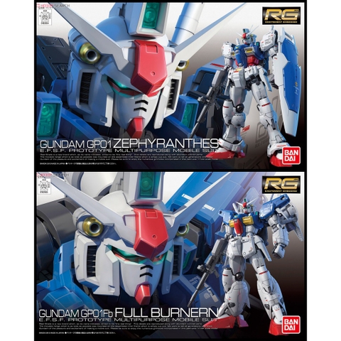 Mô hình lắp ráp RG 1/144 RX-78 GP01Fb Gundam GP01 Full Vernian Zephyranthes