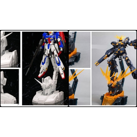 Mô hình lắp ghép Action base Head base RG HG SD 1/144 - Zeta Banshee Sinanju...