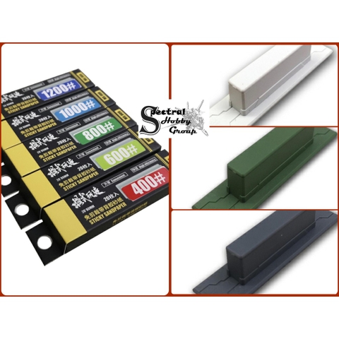 Dụng cụ giấy chà nhám mô hình kèm dính MS009 MS011 Self-adhesive Sandpaper