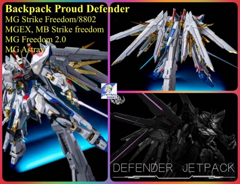 Mô hình lắp ráp Backpack Proud Defender cho MG Strike Freedom (mb, mgex, freedom 2.0, astray,...)