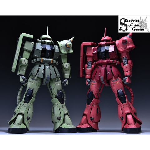 Mô hình nhựa Resin MG 1/100 Zaku II Yujiao Land Anchoret