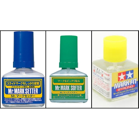 Keo dán làm mềm decal mô hình - Mr Mark Setter Softer Mark Fit Strong