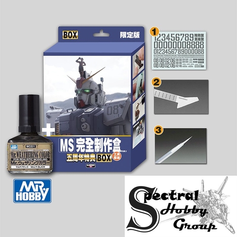 Sách hướng dẫn sơn cọ sơn airbrush cơ bản gundam EZ8 và lọ Panel line special limited 5th Anniversary