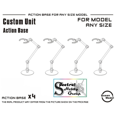Phụ kiện mô hình lắp ráp Action Base Custom Unit x4 SU003