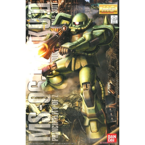 Mô hình nhựa lắp ráp MG 1/100 MS-06J Zaku II Ver 2.0 gundam bandai
