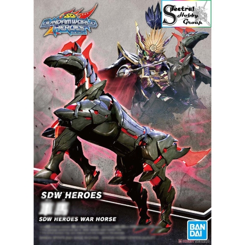 Mô hình lắp ráp SD Tam Quốc SANGOKU SOKETSUDEN SDW Heroes War Horse Gundam