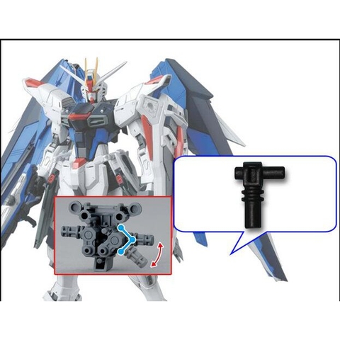 Phụ kiện mô hình Metal Fix Part - Custom part cho freedom, strike freedom, ...