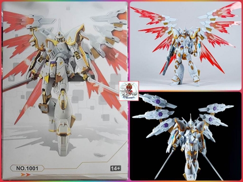 Mô hình lắp ráp Hg 1/144 Black Knight Squad Cal-re.A God Bird Garuda - Chiba model (effect+decal)