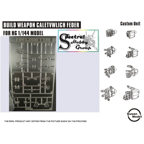 PHụ kiện Bộ tay tĩnh Hand cho MG 1/100 HG RG 1/144 gundam barbatos SUSAN