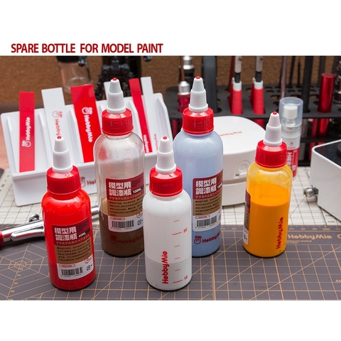 Lọ đựng pha sơn mô hình set 5 lọ Spare Bottle model paint - MIO