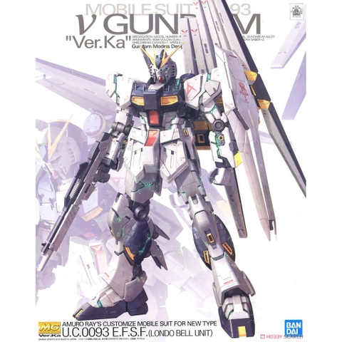 Mô hình lắp ráp MG 1/100 RX-93 Nu Gundam Ver Ka Bandai